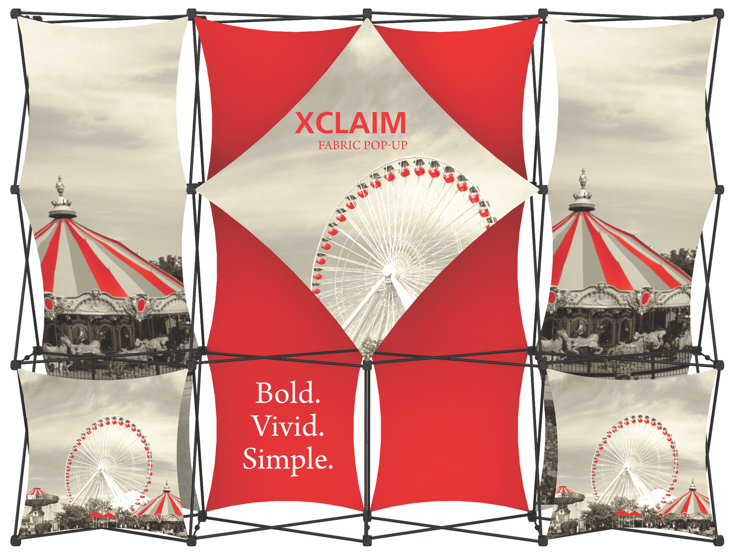 10' Xclaim Fabric Popup
