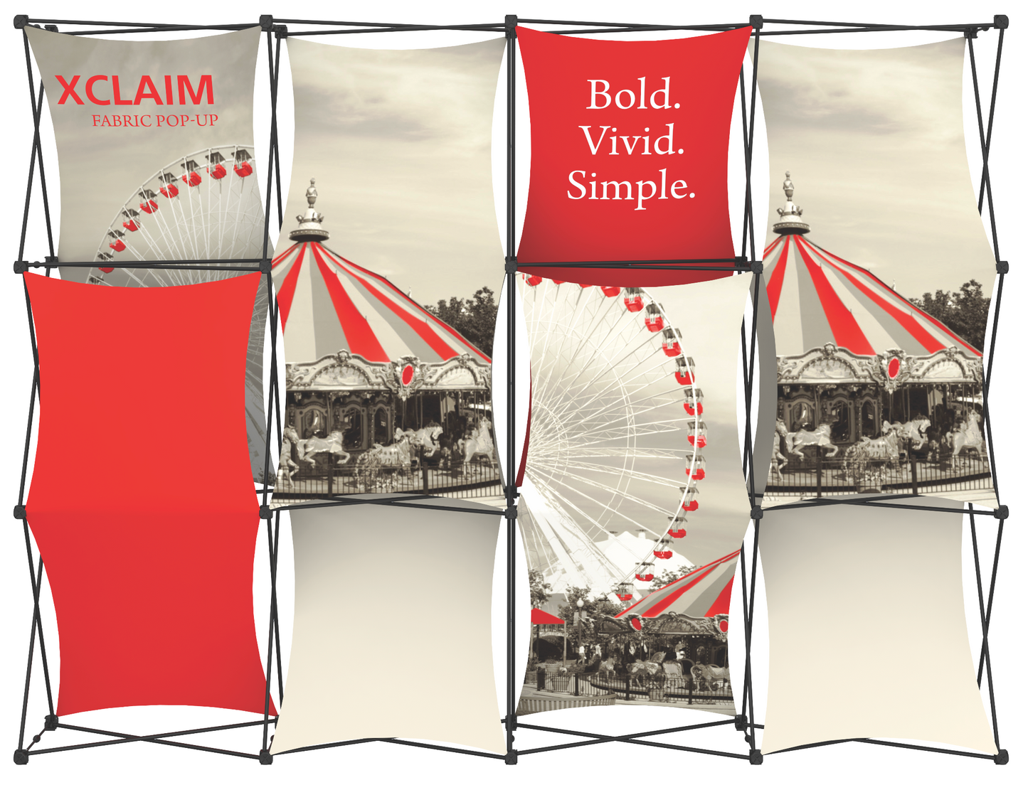 10' Xclaim Fabric Popup