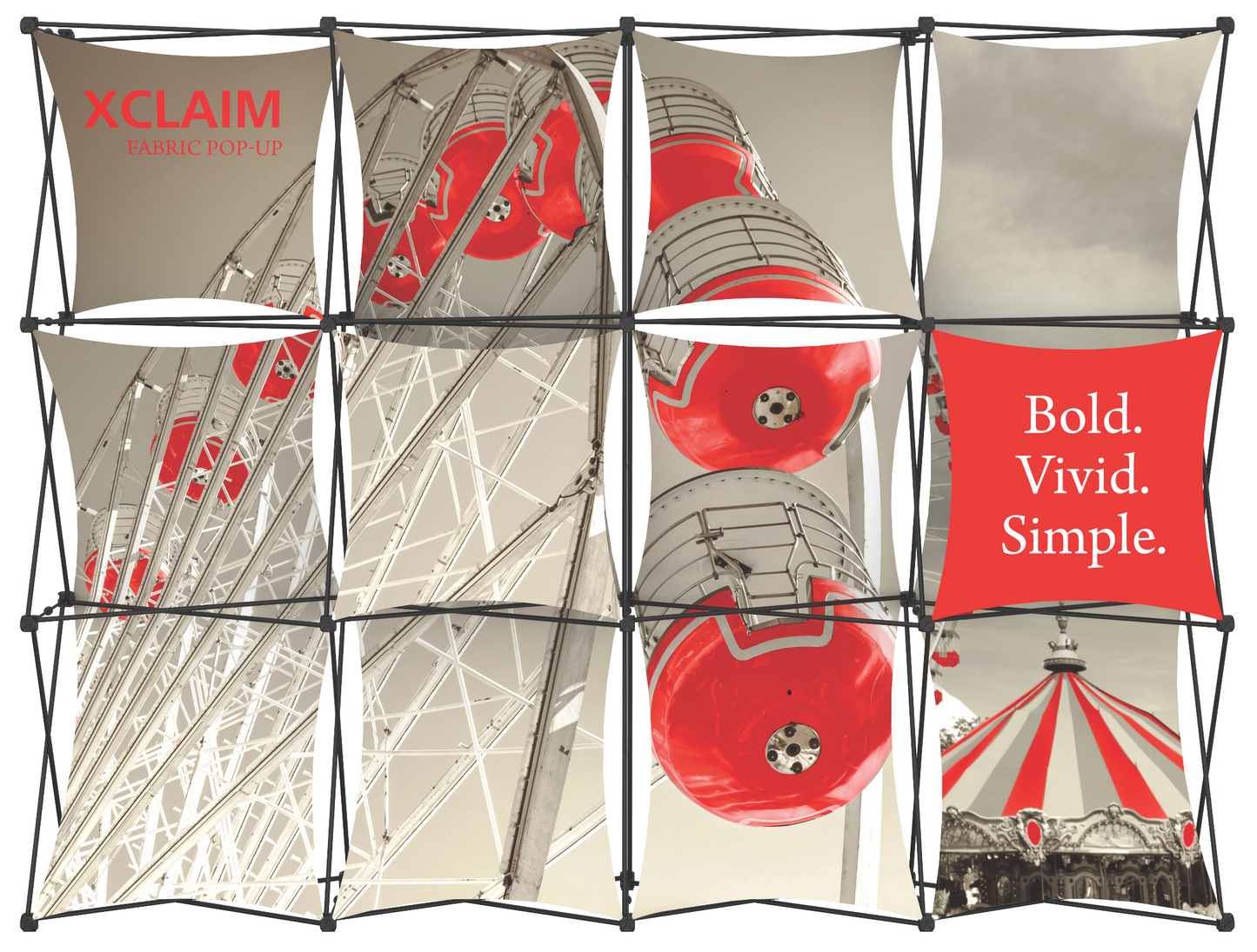 10' Xclaim Fabric Popup