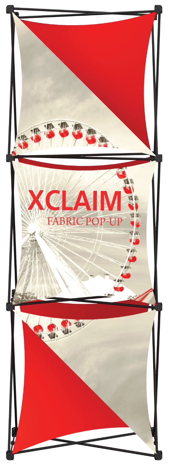 2.5' Xclaim Fabric Popup