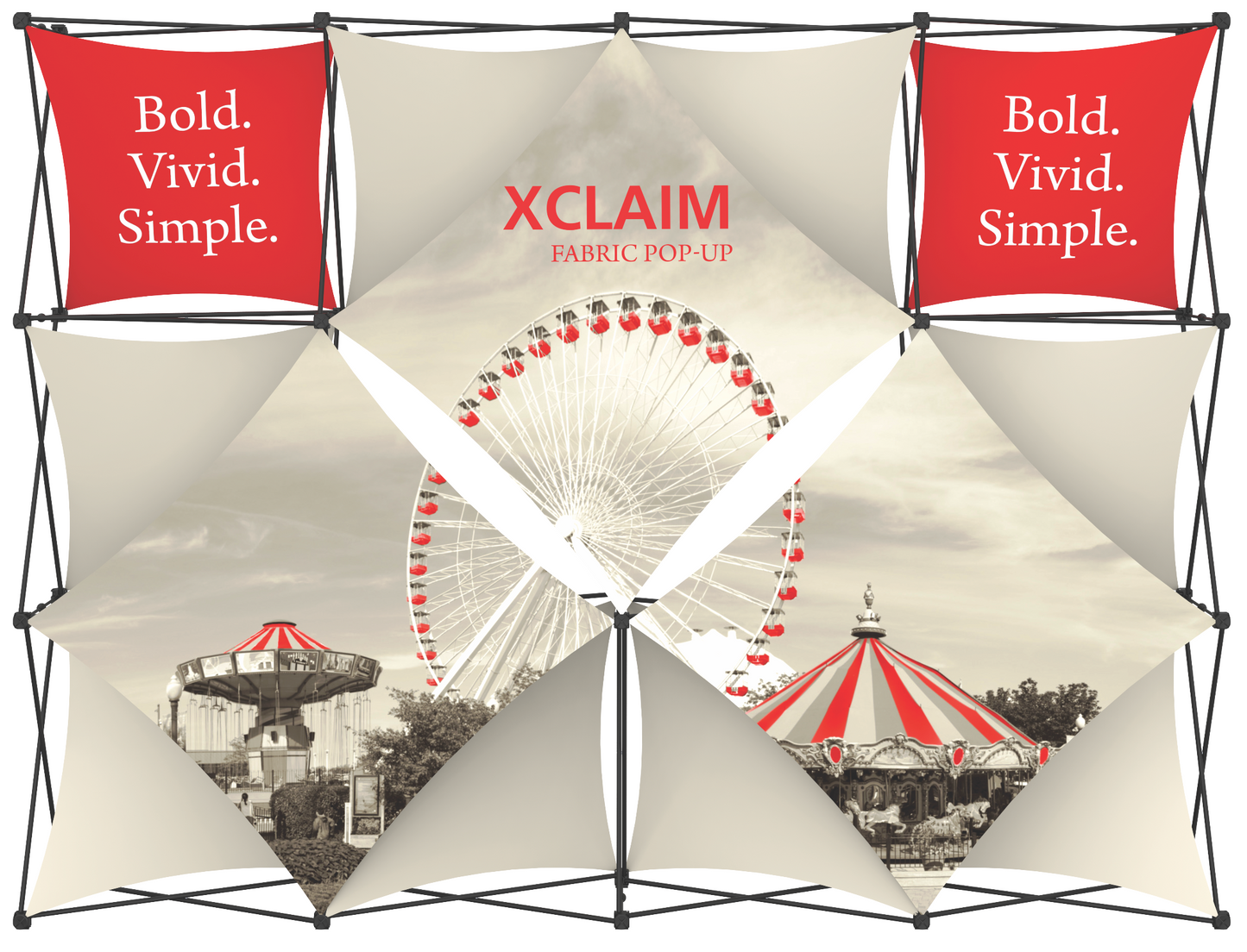 10' Xclaim Fabric Popup