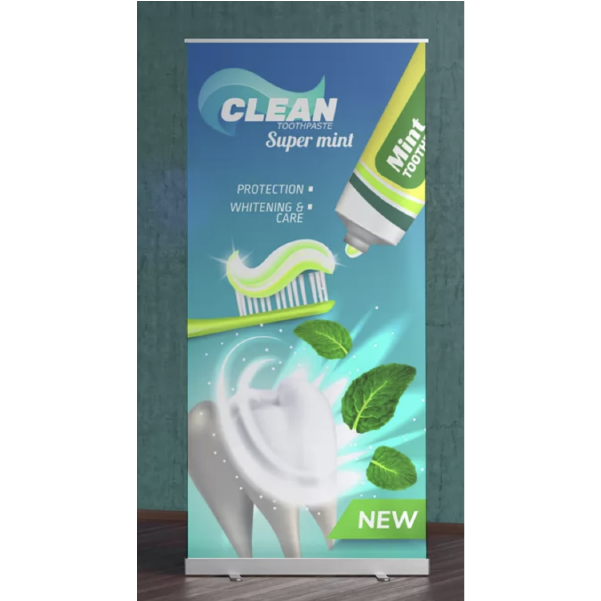 Econo Retractable Banner Stand | Economy