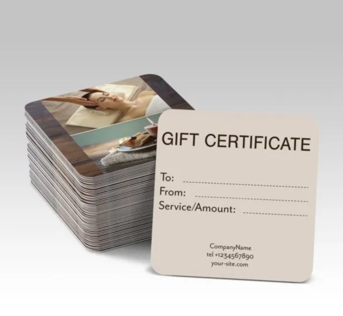 Social Cards | 2.5 x 2.5 Plastic