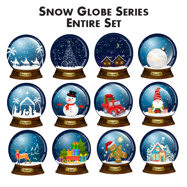 Snow Globe Series | Entire Set (12)