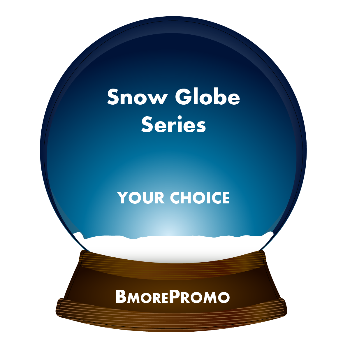 Snow Globe Series | Seasonal Magnets
