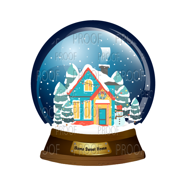 Snow Globe Series | Seasonal Magnets