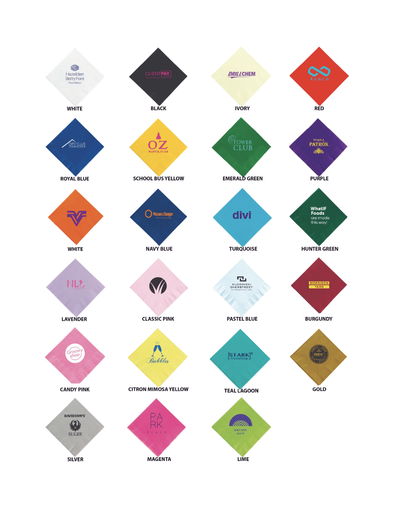 Color Napkins - 3 Ply