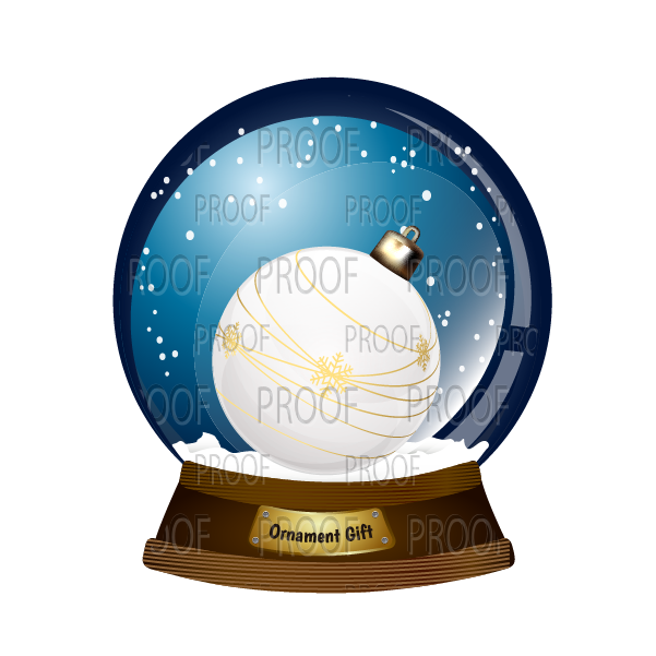 Snow Globe Series | Seasonal Magnets
