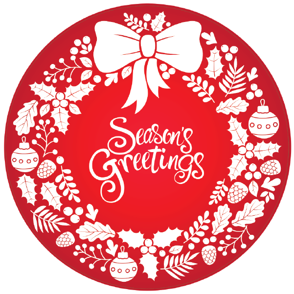 Seasons Greetings Floor Graphics