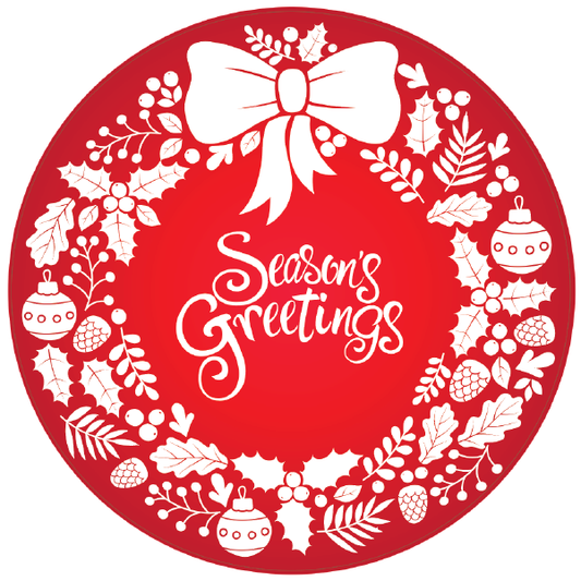 Seasons Greetings Floor Graphics