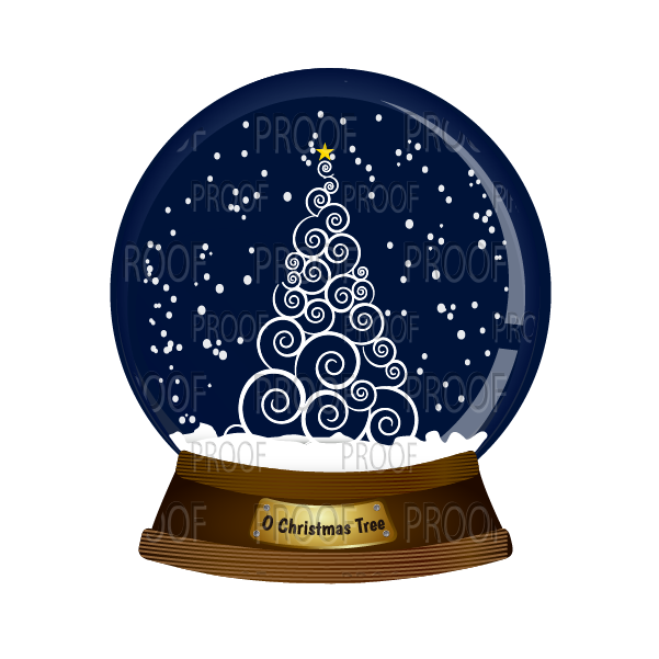 Snow Globe Series | Seasonal Magnets