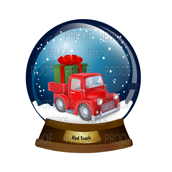 Snow Globe Series | Seasonal Magnets