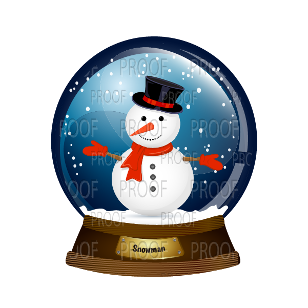 Snow Globe Series | Seasonal Magnets