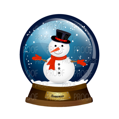 Snow Globe Series | Seasonal Magnets